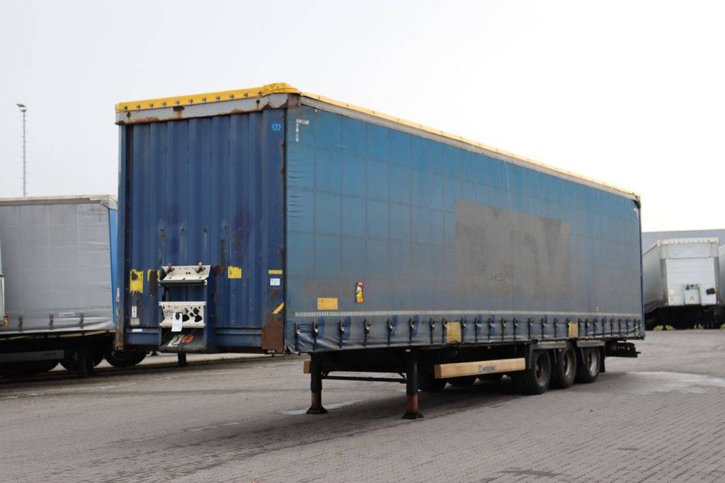 Schiebeplanenauflieger Krone Auflieger Curtainsider Mega 2014