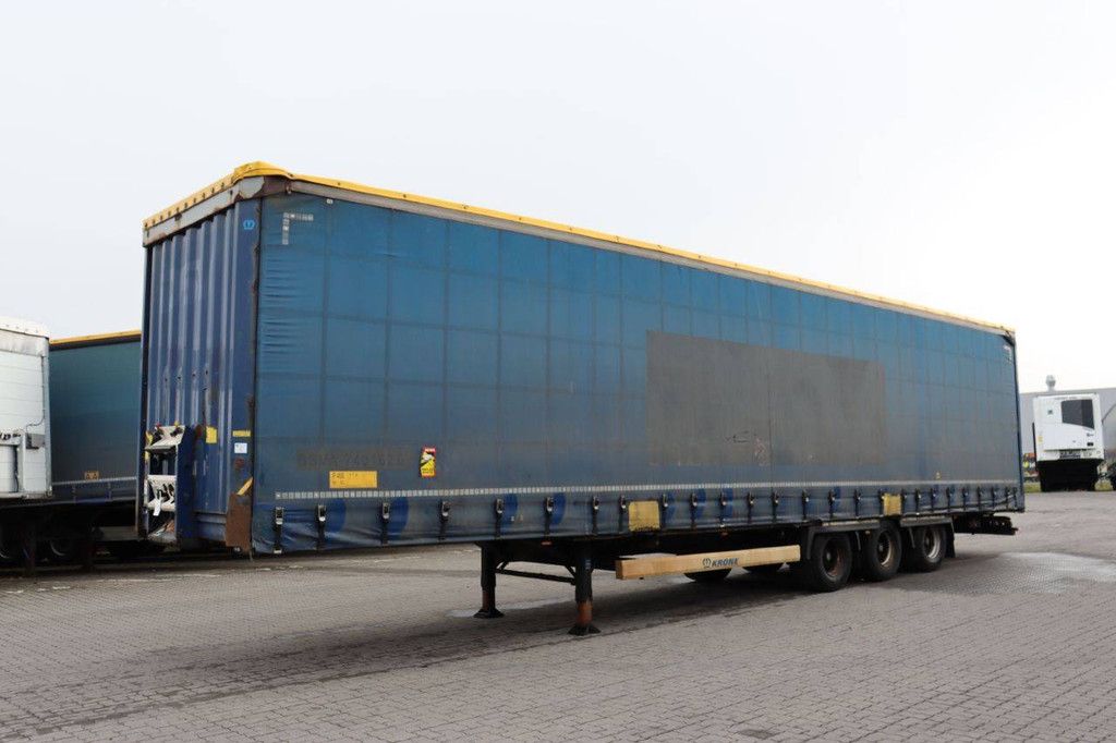Schiebeplanenauflieger Krone Auflieger Curtainsider Mega 2014