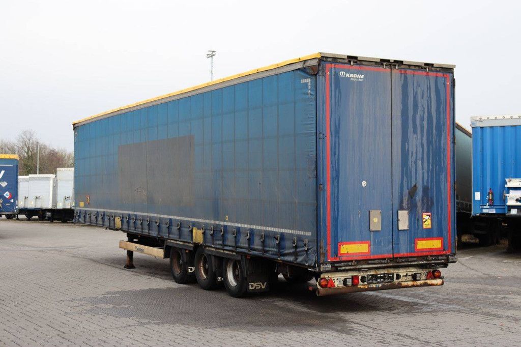 Schiebeplanenauflieger Krone Auflieger Curtainsider Mega 2014