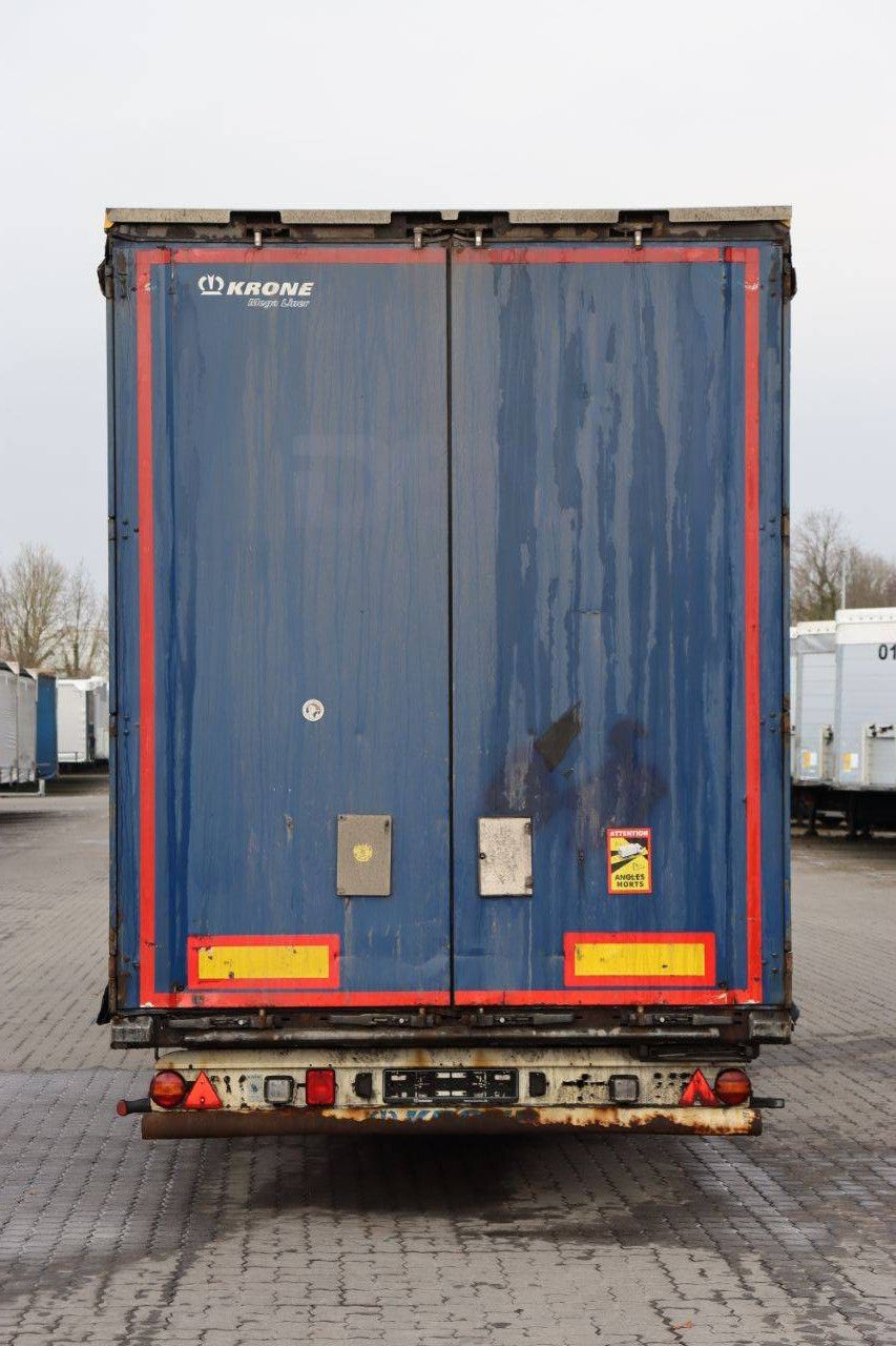 Schiebeplanenauflieger Krone Auflieger Curtainsider Mega 2014