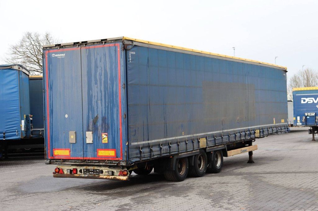 Schiebeplanenauflieger Krone Auflieger Curtainsider Mega 2014