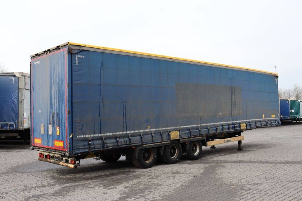 Schiebeplanenauflieger Krone Auflieger Curtainsider Mega 2014