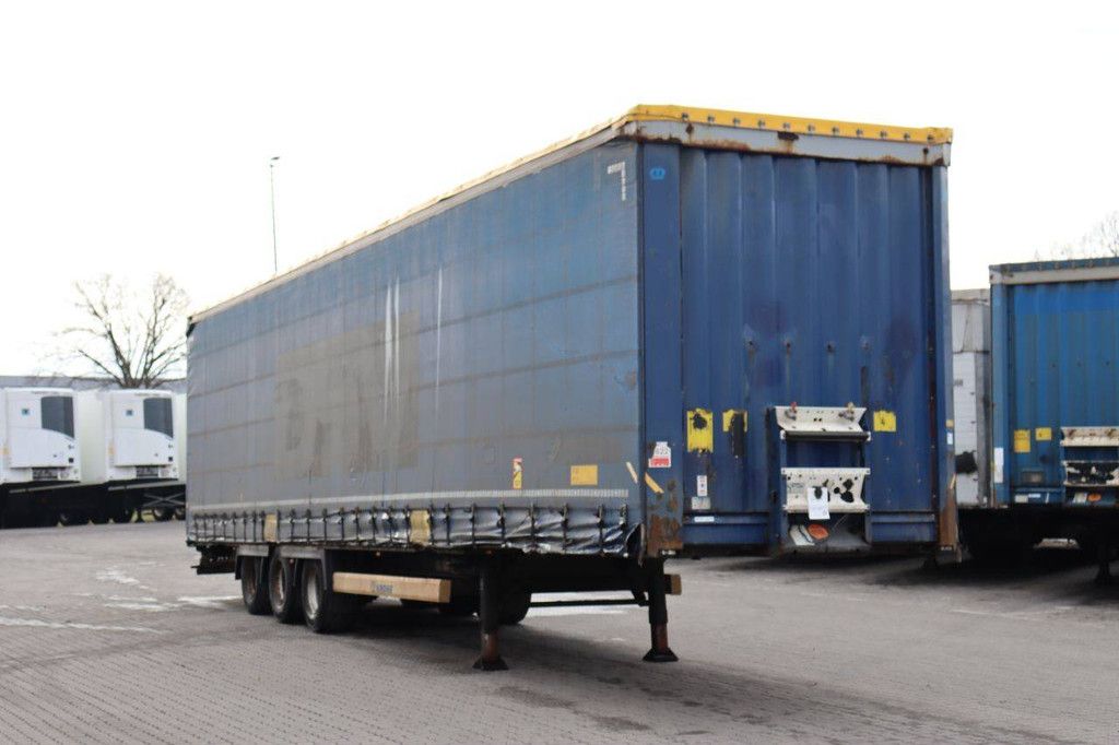 Schiebeplanenauflieger Krone Auflieger Curtainsider Mega 2014