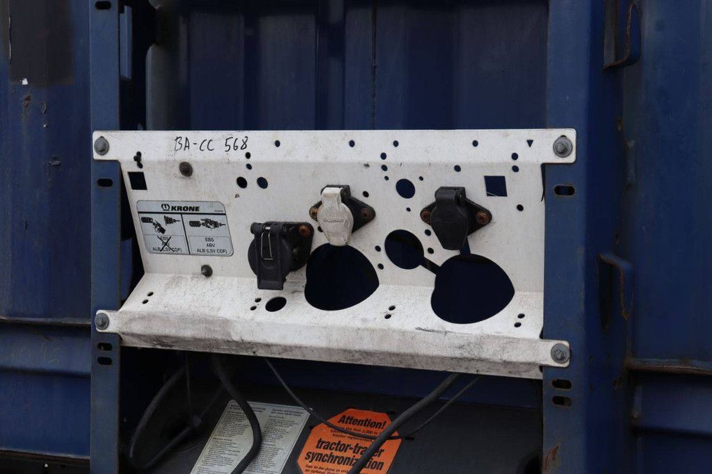 Schiebeplanenauflieger Krone Auflieger Curtainsider Mega 2014