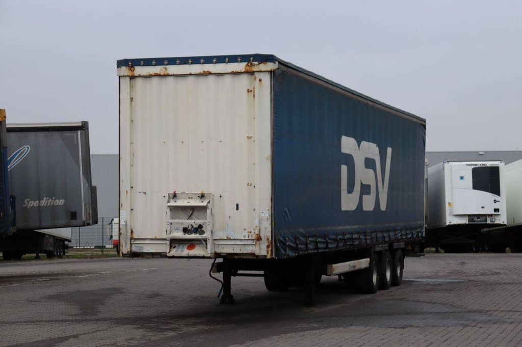 Schiebeplanenauflieger Krone Auflieger Curtainsider Mega 2013