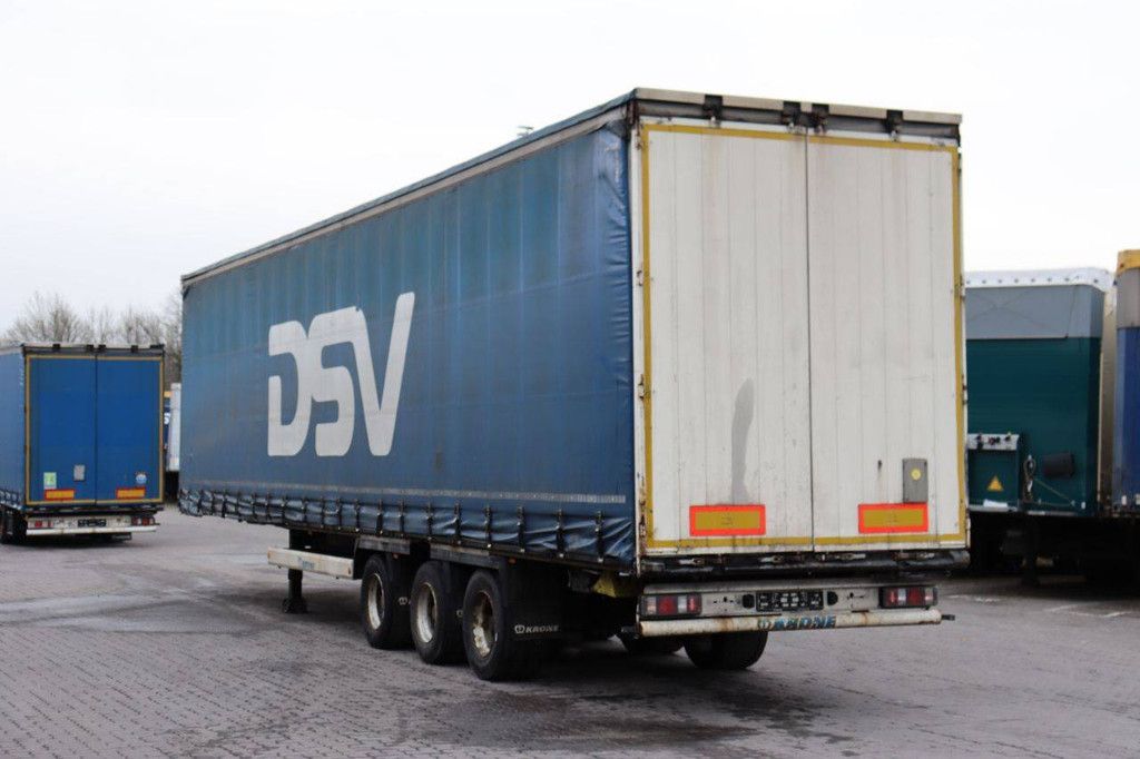 Schiebeplanenauflieger Krone Auflieger Curtainsider Mega 2013