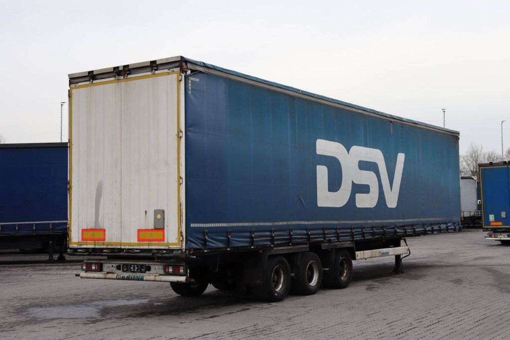 Schiebeplanenauflieger Krone Auflieger Curtainsider Mega 2013