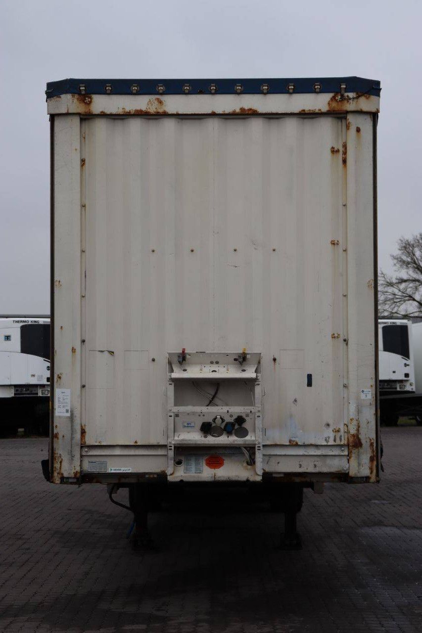 Schiebeplanenauflieger Krone Auflieger Curtainsider Mega 2013