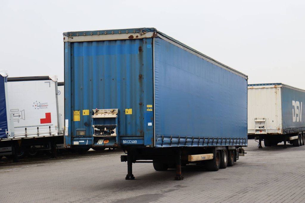 Schiebeplanenauflieger Krone Auflieger Curtainsider Mega 2013