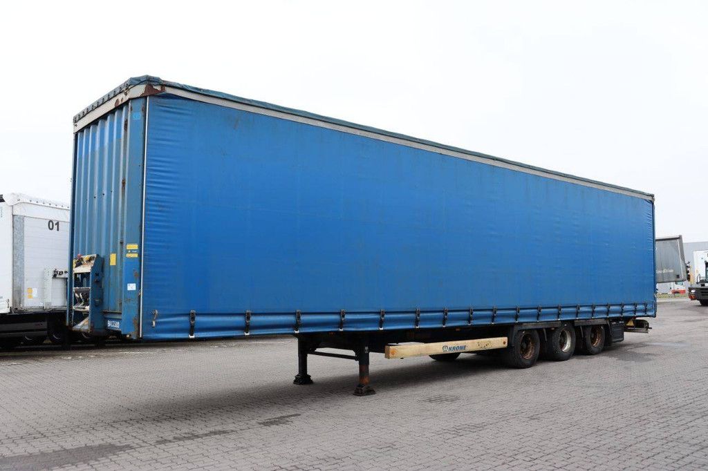 Schiebeplanenauflieger Krone Auflieger Curtainsider Mega 2013