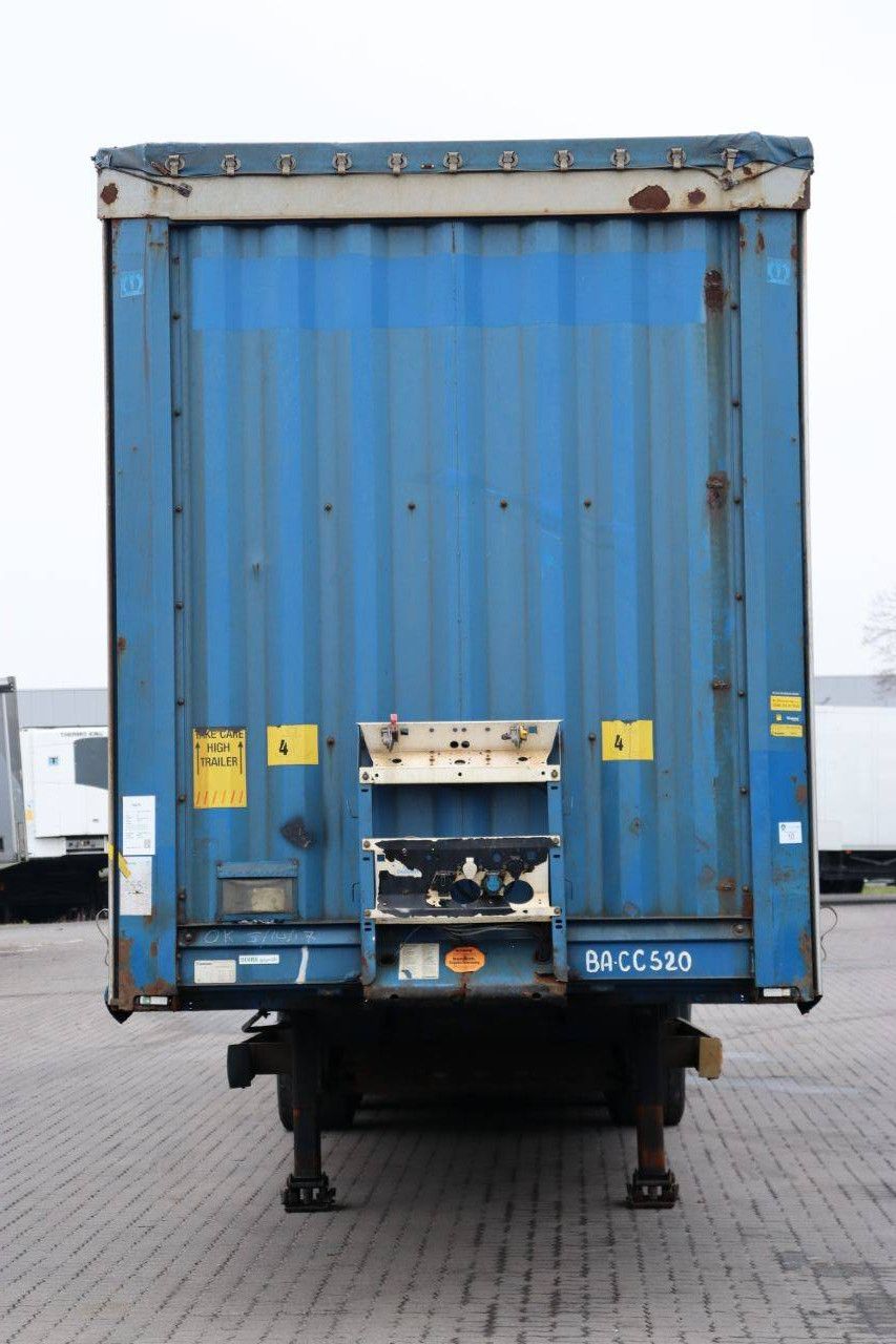 Schiebeplanenauflieger Krone Auflieger Curtainsider Mega 2013