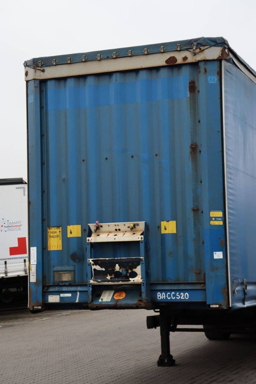 Schiebeplanenauflieger Krone Auflieger Curtainsider Mega 2013