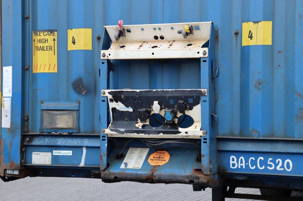 Schiebeplanenauflieger Krone Auflieger Curtainsider Mega 2013