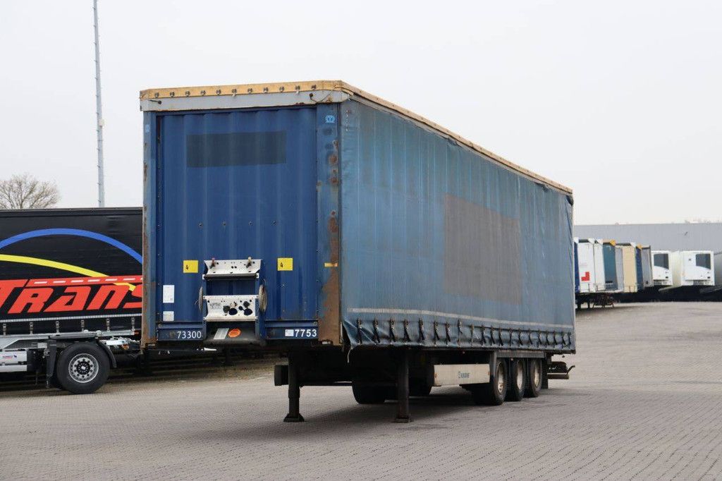 Schiebeplanenauflieger Krone Auflieger Curtainsider Mega 2014