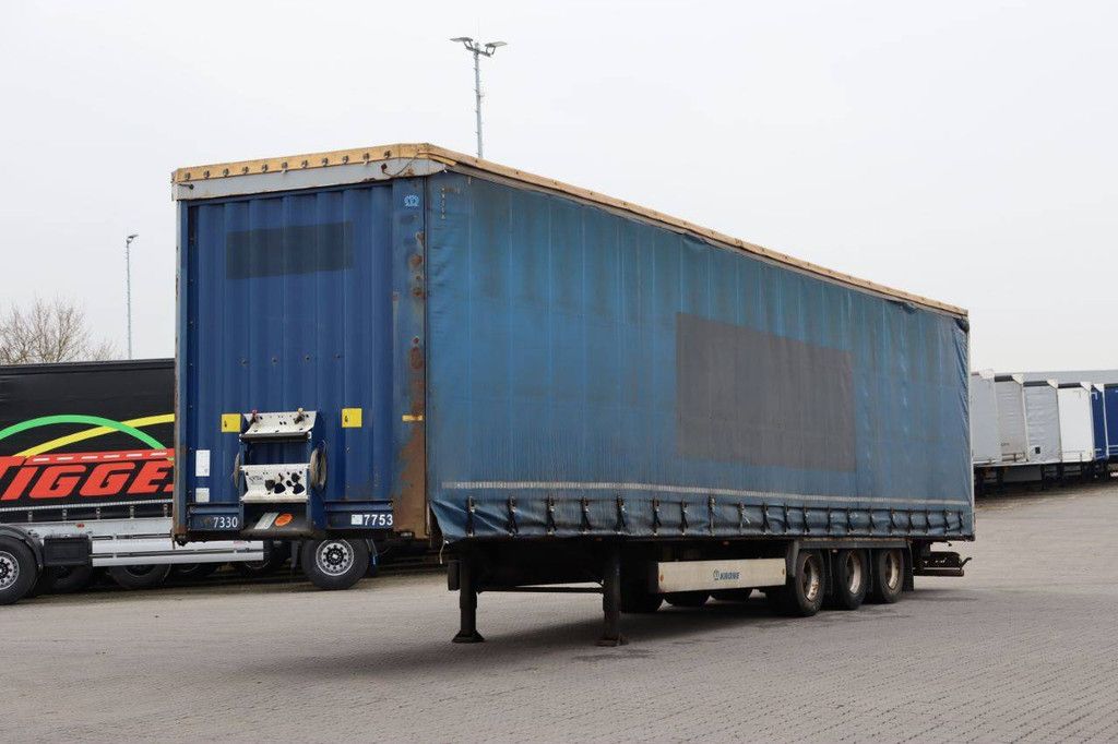 Schiebeplanenauflieger Krone Auflieger Curtainsider Mega 2014