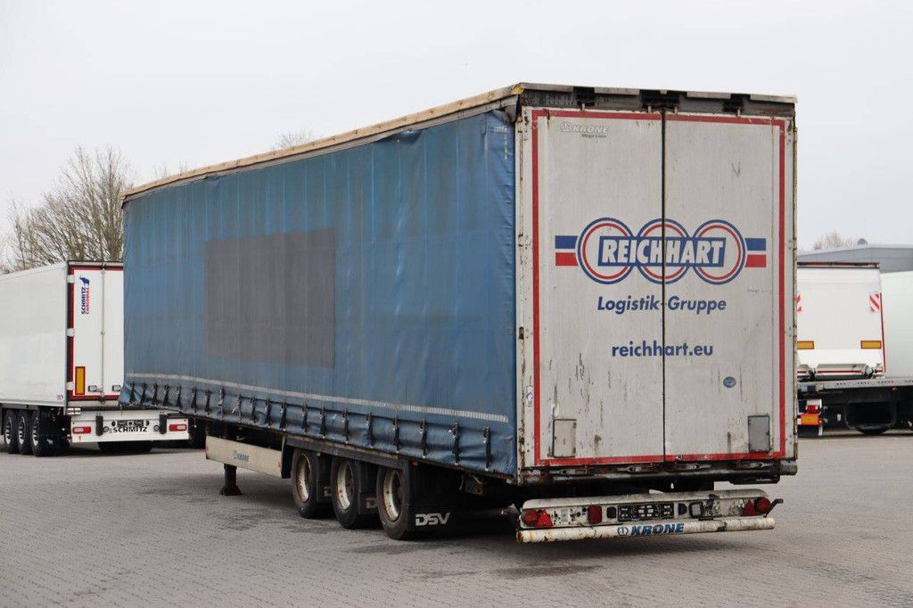 Schiebeplanenauflieger Krone Auflieger Curtainsider Mega 2014