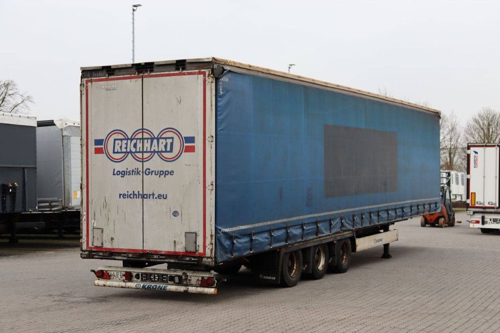 Schiebeplanenauflieger Krone Auflieger Curtainsider Mega 2014