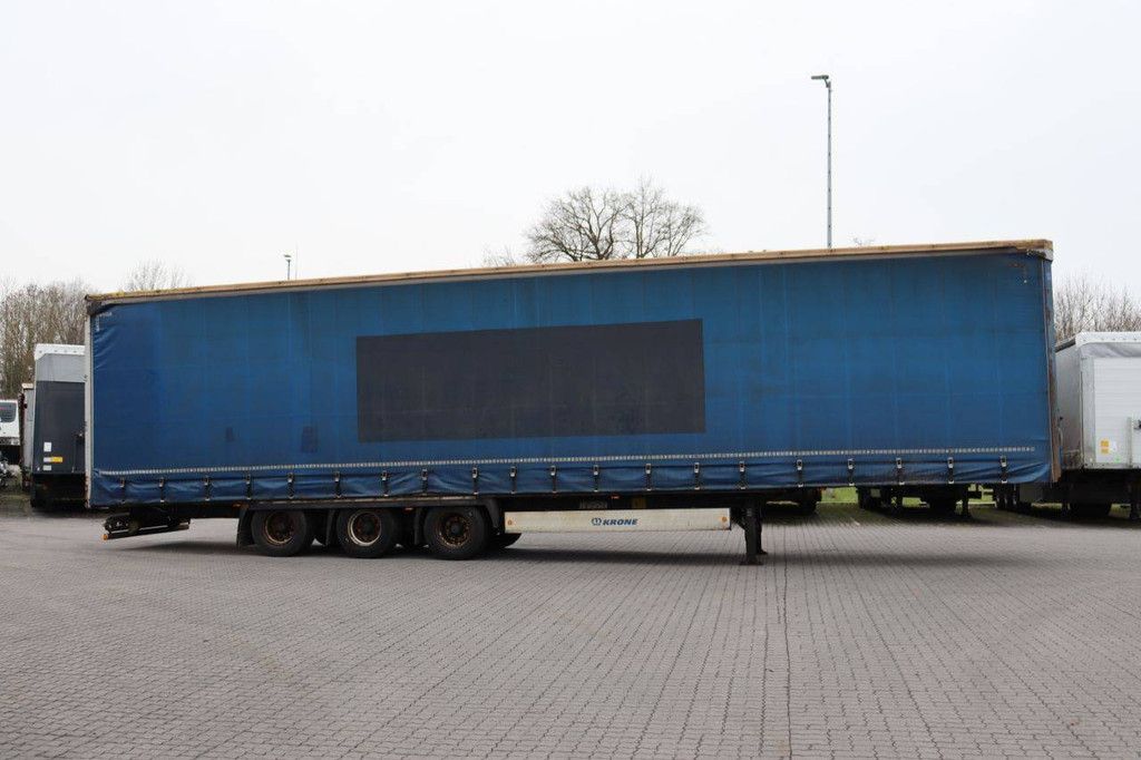 Schiebeplanenauflieger Krone Auflieger Curtainsider Mega 2014