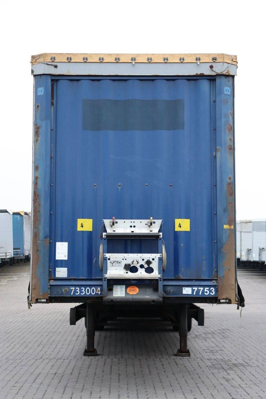 Schiebeplanenauflieger Krone Auflieger Curtainsider Mega 2014