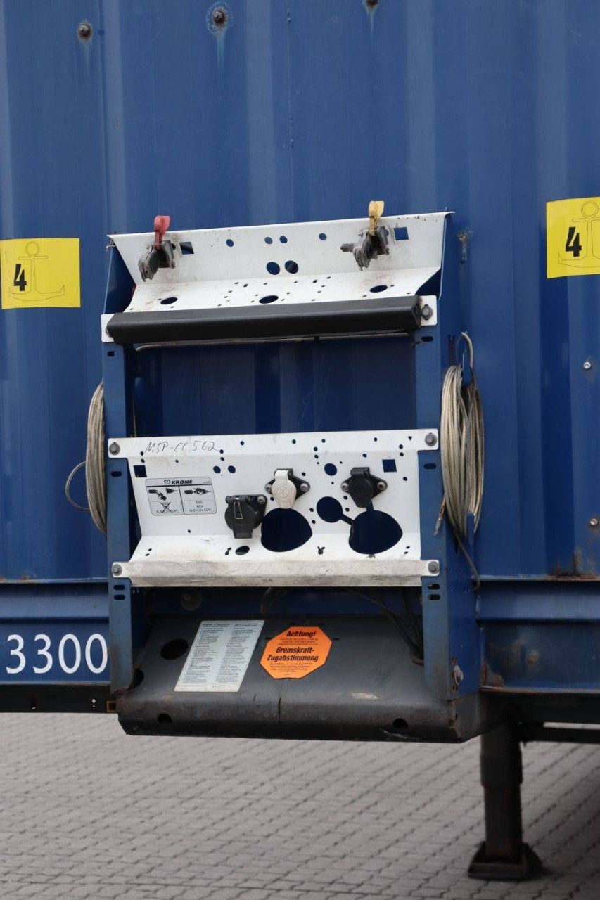 Schiebeplanenauflieger Krone Auflieger Curtainsider Mega 2014