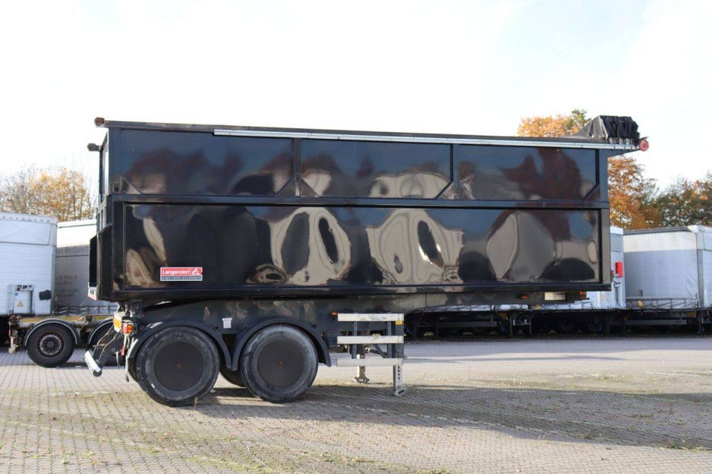 Kipper Oplegger Kempf Auflieger Kipper Stahlrundmulde 2009