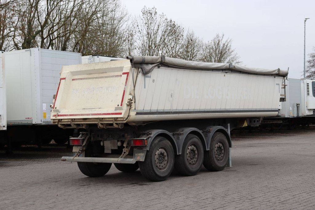 Kipper Oplegger Schmitz Cargobull Auflieger Kipper Alukastenmulde 2018