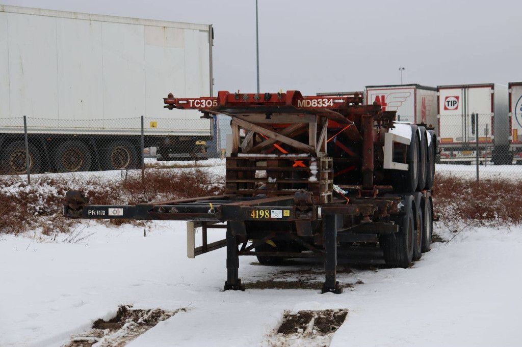 Container chassis HFR SB24 40000kg 2005/2006 2 pieces