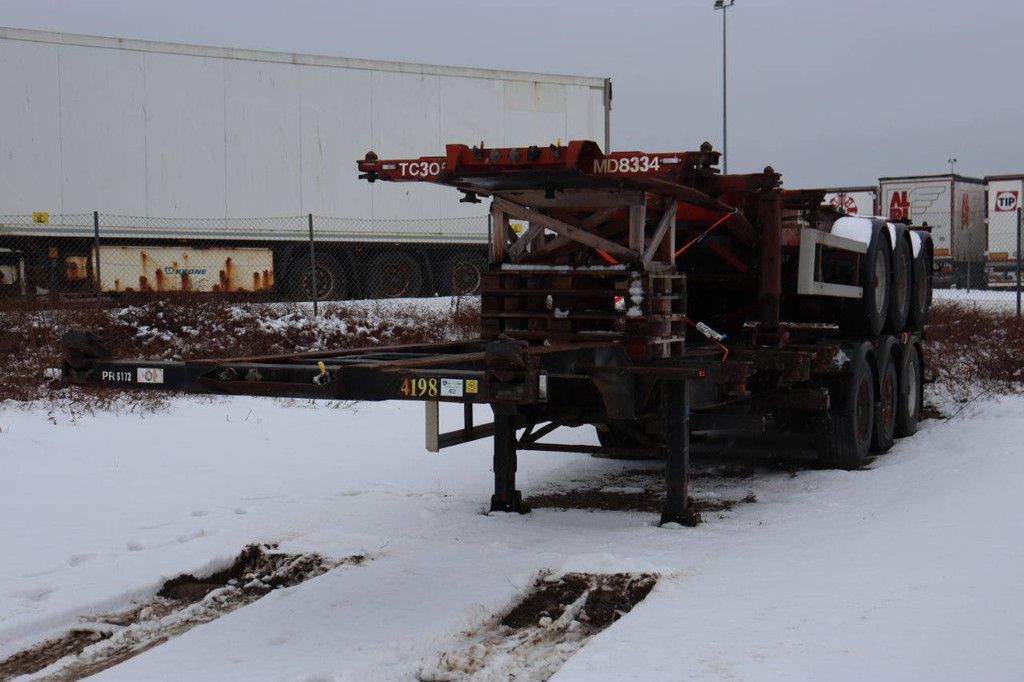 Container chassis HFR SB24 40000kg 2005/2006 2 pieces