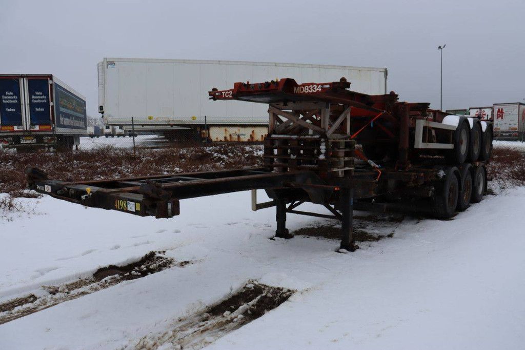 Container chassis HFR SB24 40000kg 2005/2006 2 pieces