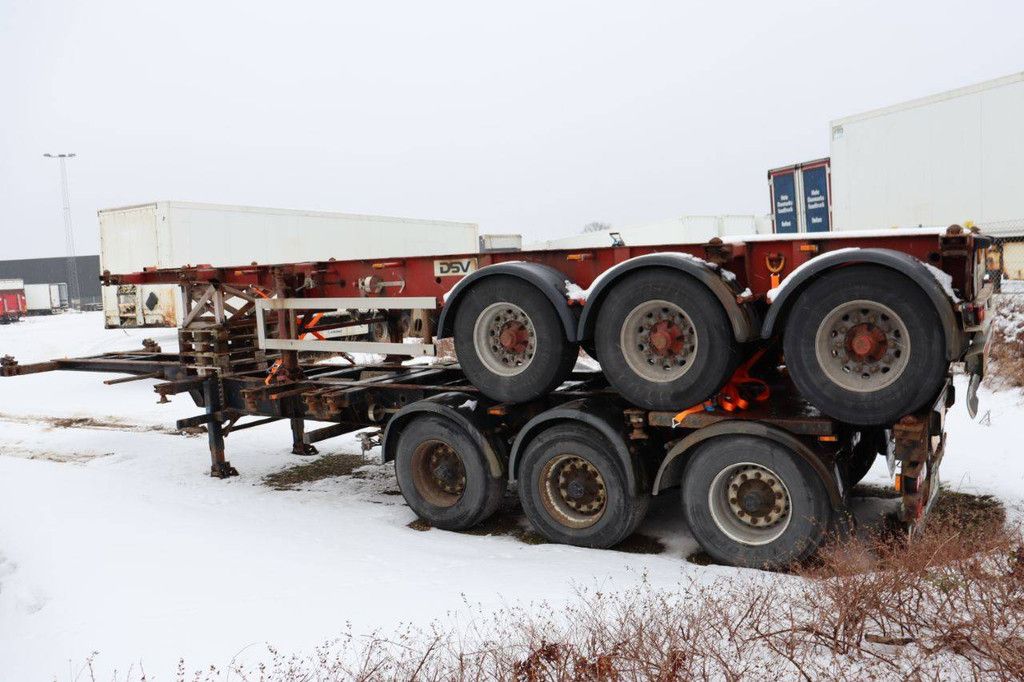 Container chassis HFR SB24 40000kg 2005/2006 2 pieces