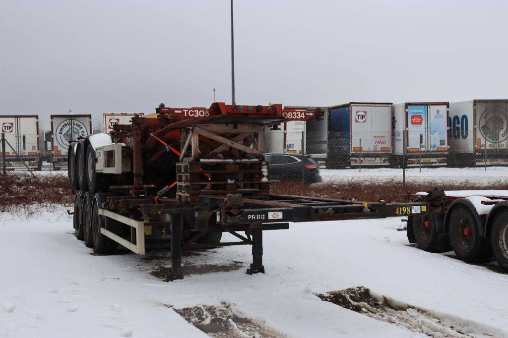 Container chassis HFR SB24 40000kg 2005/2006 2 pieces