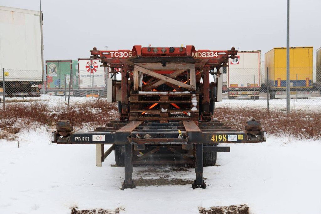 Container chassis HFR SB24 40000kg 2005/2006 2 pieces