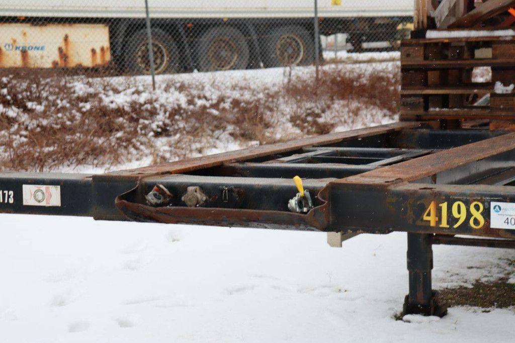 Container chassis HFR SB24 40000kg 2005/2006 2 pieces