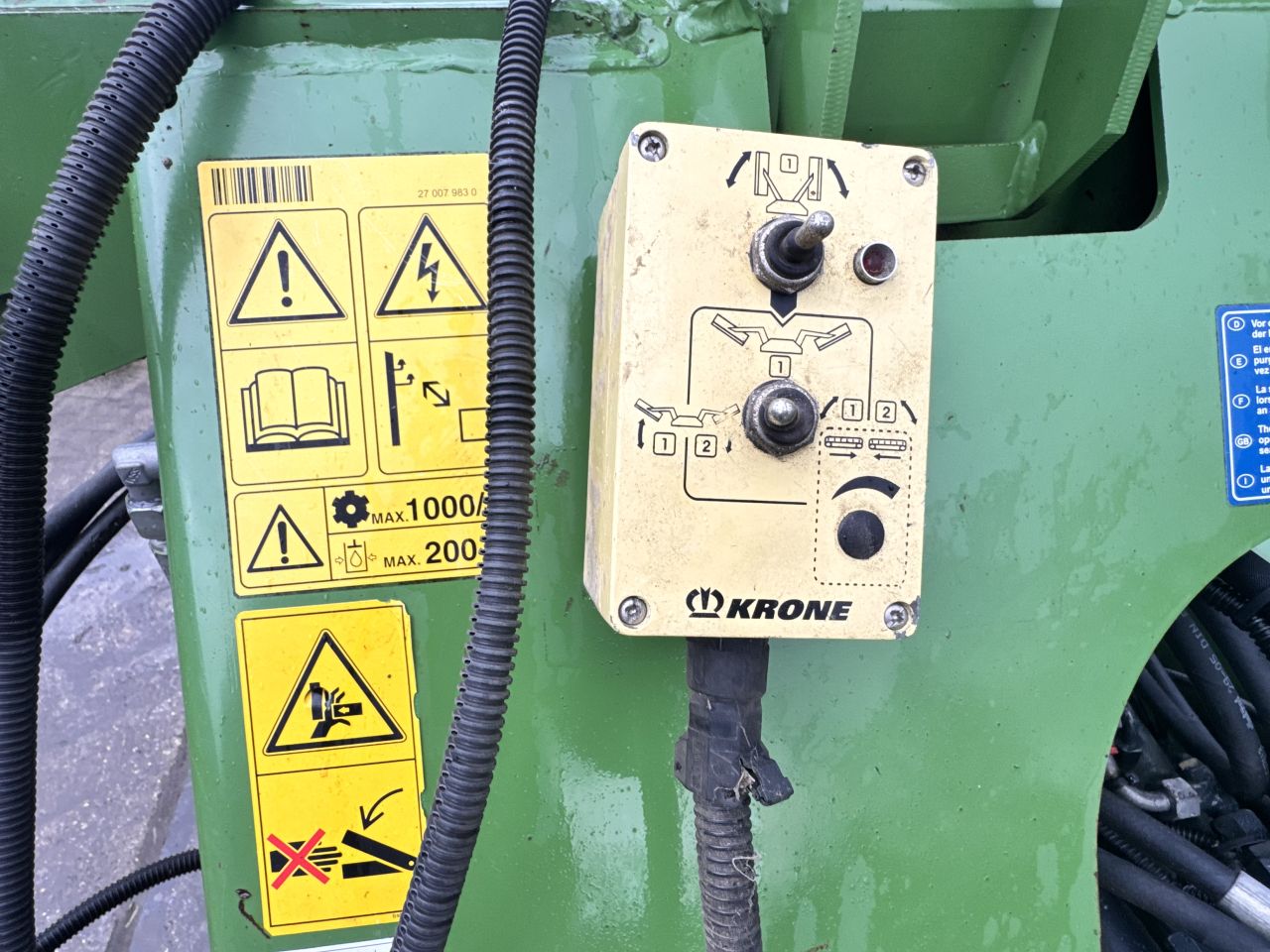 Krone EasyCut B970 vlindermaaier zonder kneuzer