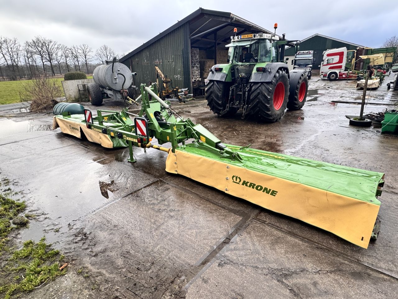 Krone EasyCut B970 vlindermaaier zonder kneuzer