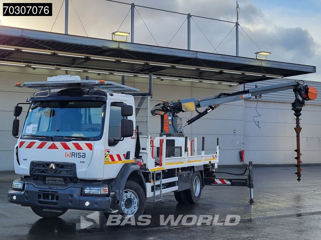 Renault D 280 4X2 Risa GT2 Drilling installation truck Remote control Automatic Euro 6