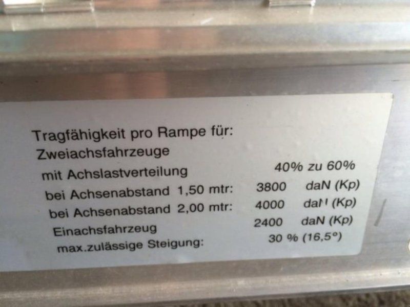 NEU Auffahrrampen, Alurampen,Verladerampen, 8 to L