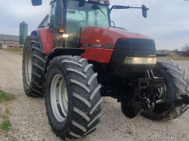 Case IH MX 170 med affjedret foraksel og original frontlift MX 170