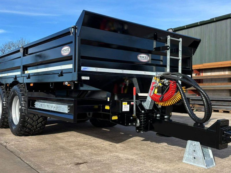 16T entrepenørvogn med nedfoldbare sider