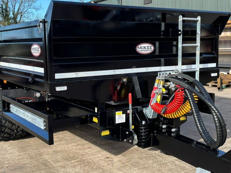 16T entrepenørvogn med nedfoldbare sider