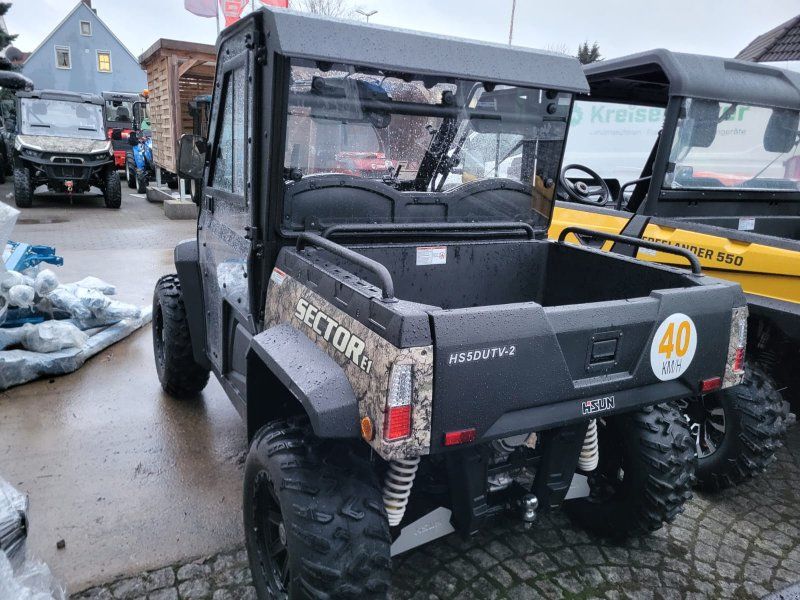 Hisun Sector E1 Elektro mit Kabine und Heizung + Straßenzulassung StVZ