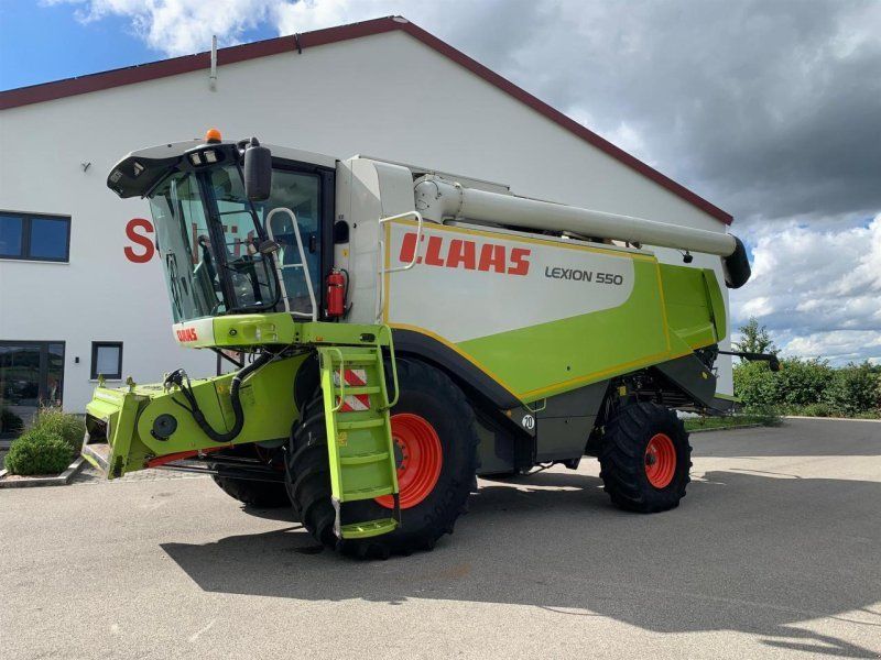 Claas Lexion 550 mit Schneidwerk V660, 3D, Klimaautomatik, gepflegter