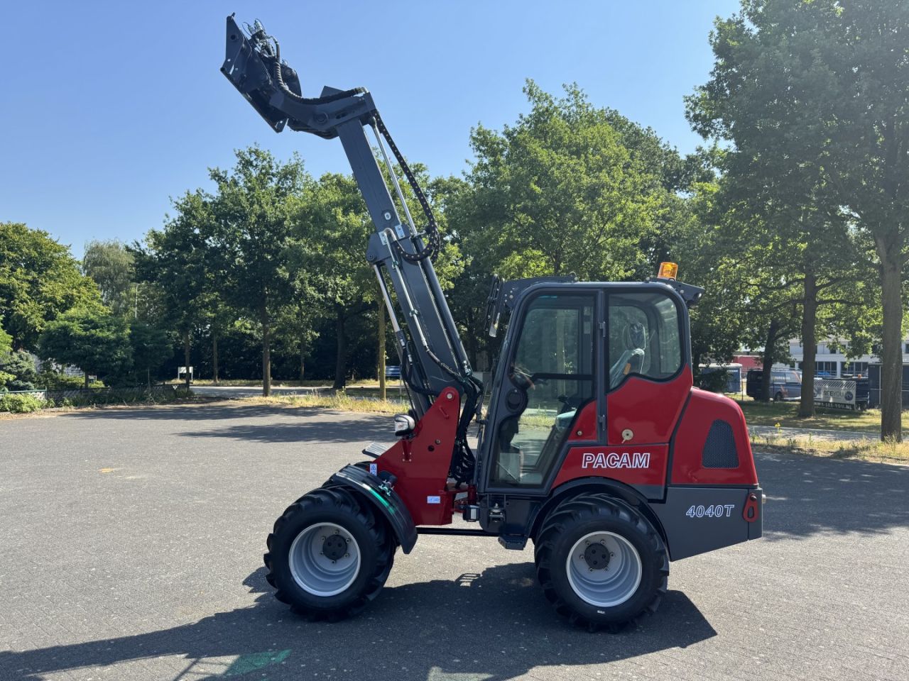 PACAM 4040T Teleskoplader, Hoflader, Hoftrac, Radlader