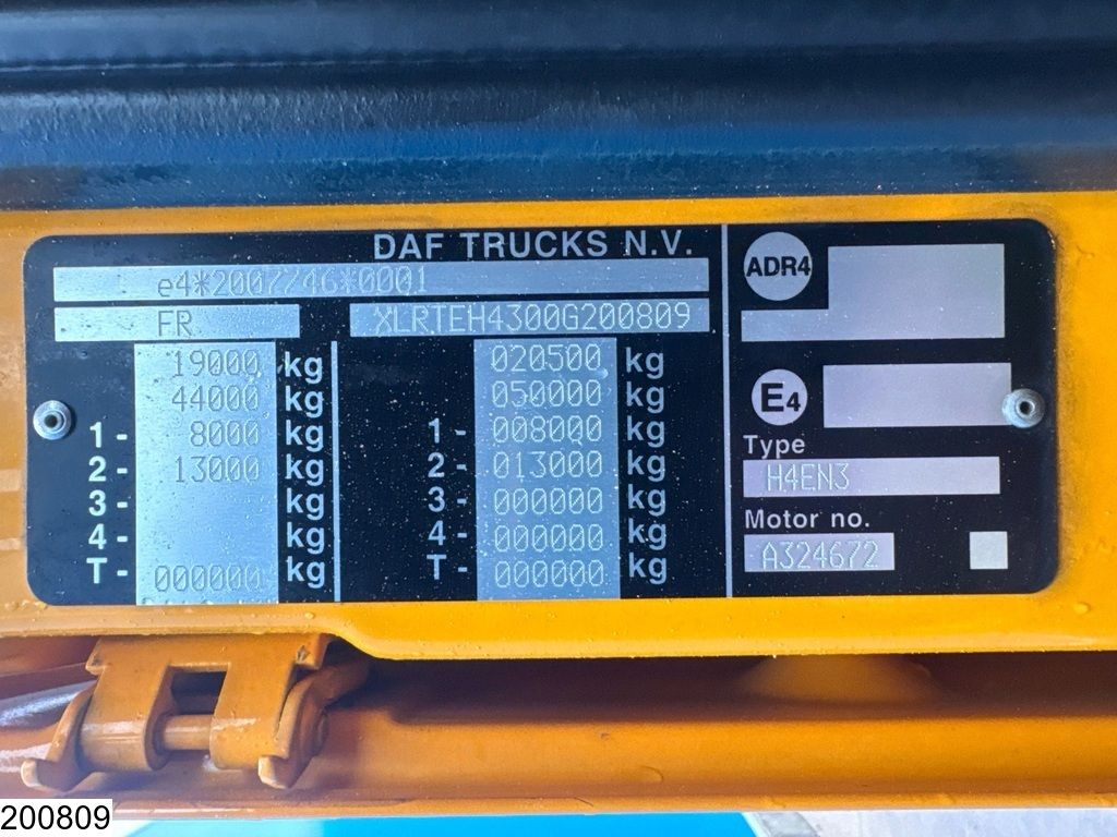 DAF XF 480 EURO 6, ACC, Standairco