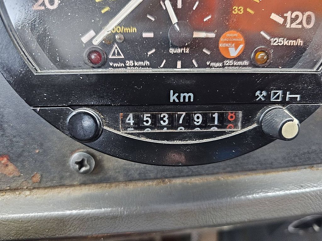 DAF 2300 TURBO french tipper crane