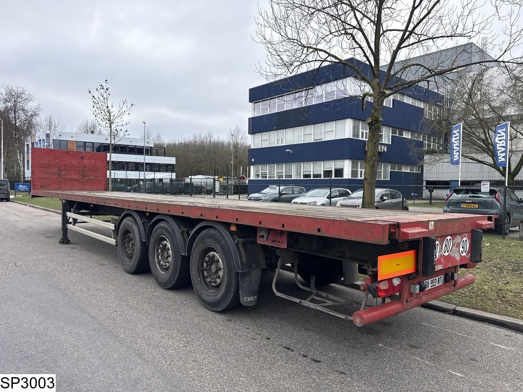 Coder open laadbak Twistlocks