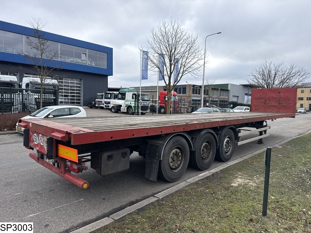 Coder open laadbak Twistlocks