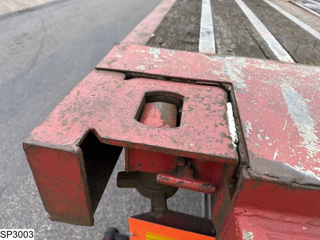 Coder open laadbak Twistlocks