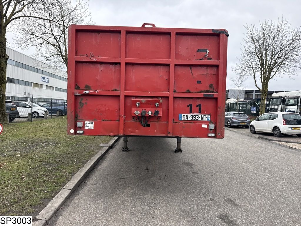 Coder open laadbak Twistlocks