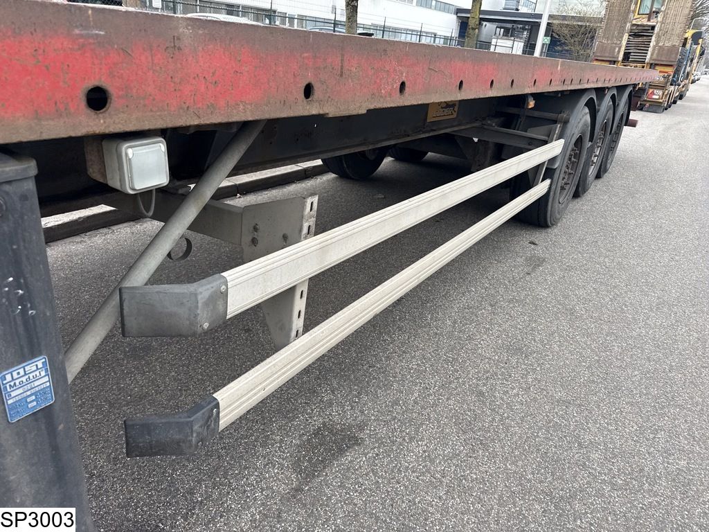 Coder open laadbak Twistlocks